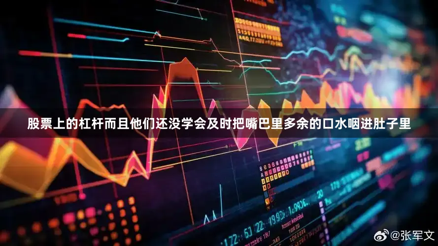 股票上的杠杆而且他们还没学会及时把嘴巴里多余的口水咽进肚子里